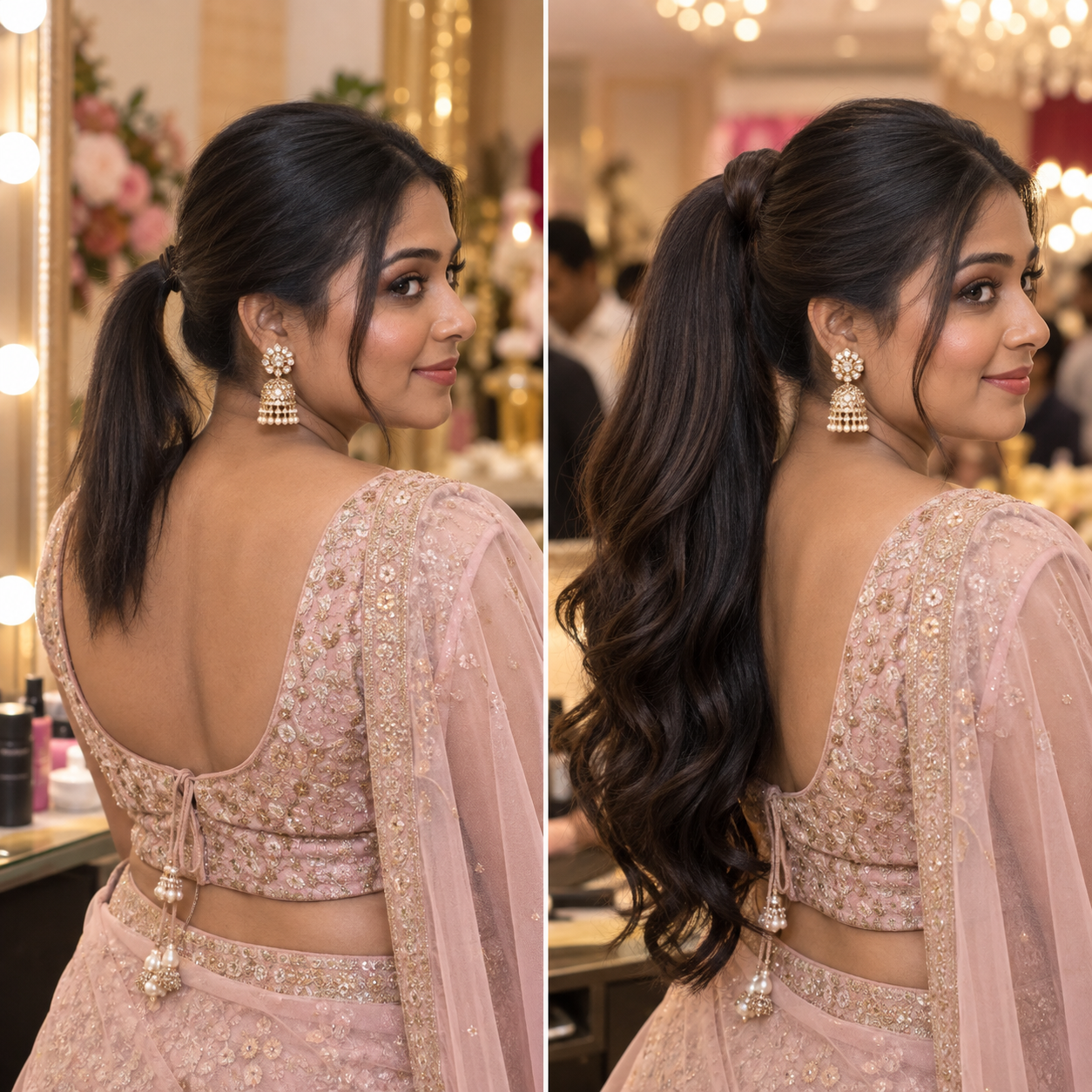 Bridal hair premium